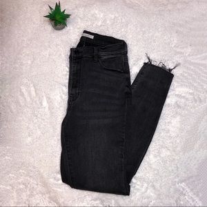 pacsun super high rise black jeans